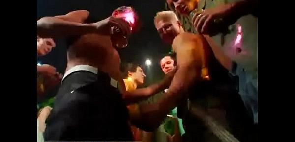  Black horny boys at party naked gay Dozens of dudes go bananas for